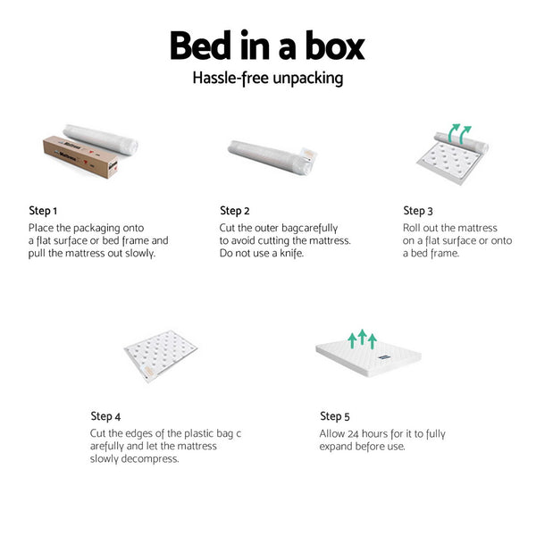 Giselle Bedding 13cm Mattress Tight Top Double Giselle Bedding