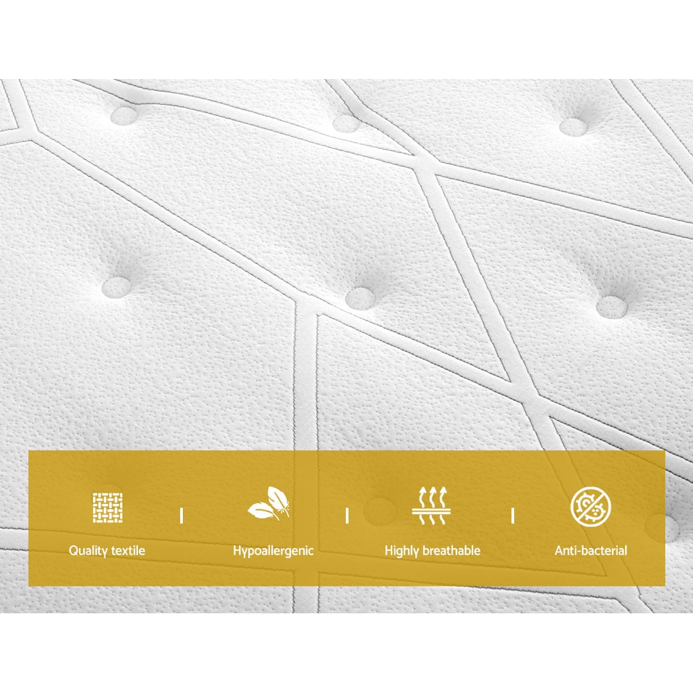 Giselle Bedding 32cm Mattress Euro Top King Giselle Bedding