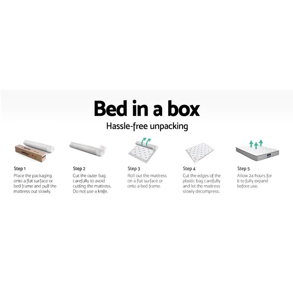 Giselle Bedding 32cm Mattress Euro Top King Giselle Bedding