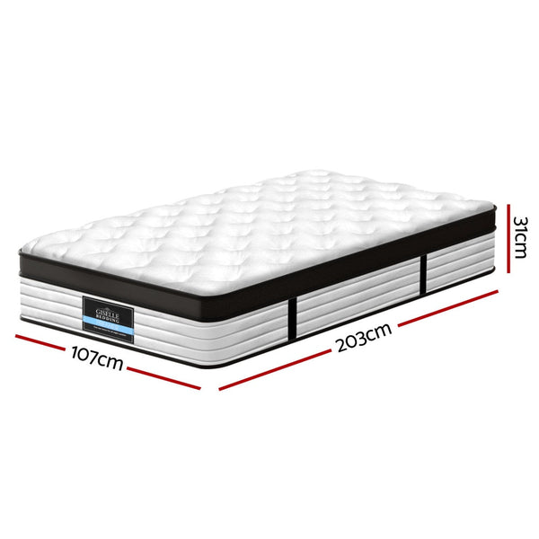 Giselle Bedding 31cm Mattress Euro Top King Single Giselle Bedding