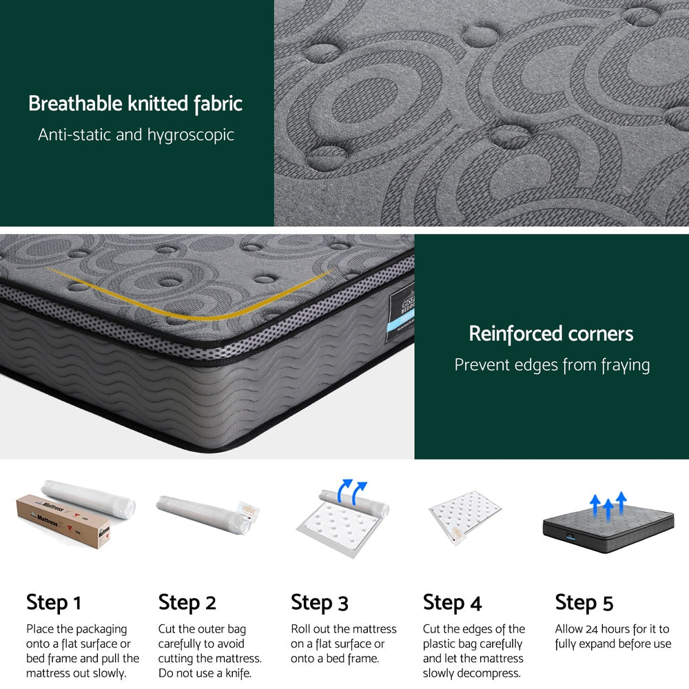 26cm Mattress Bed Giselle Double Giselle Bedding