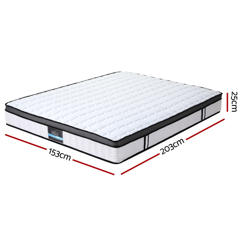Giselle Mattress Cool Gel Foam 25cm Queen Giselle Bedding