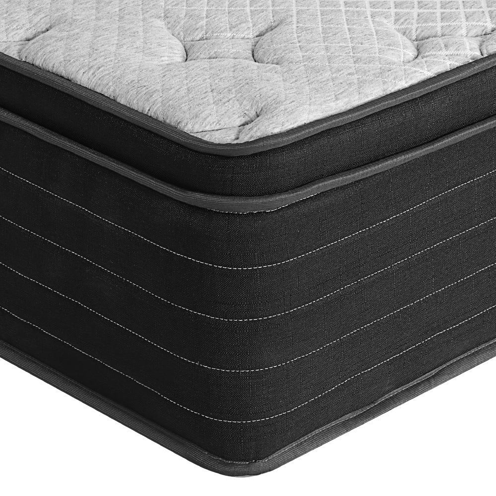 Giselle Bedding Mattress Extra Firm Double Pocket Spring Foam Super Firm 32cm Giselle Bedding