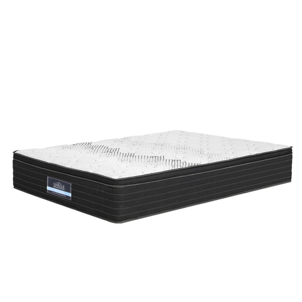 Giselle Bedding Mattress Extra Firm Queen Pocket Spring Foam Super Firm 32cm Giselle Bedding