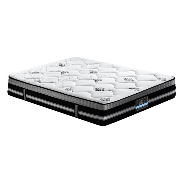 Giselle Bedding Double Mattress 35cm Bed in a Box Pocket Spring Gel Memory Foam Giselle Bedding