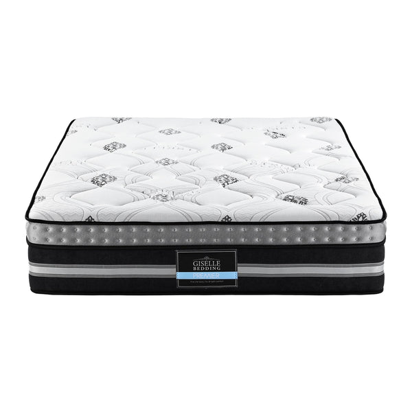 Giselle Bedding King Mattress 35cm Bed in a Box Pocket Spring Gel Memory Foam Giselle Bedding