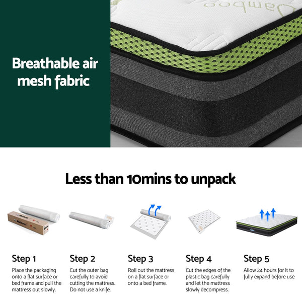 Giselle Mattress Cool Gel Foam 30cm Double Does Not Apply