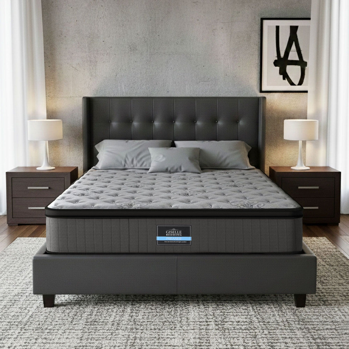 Bed Mattress Giselle 34cm King Giselle Bedding