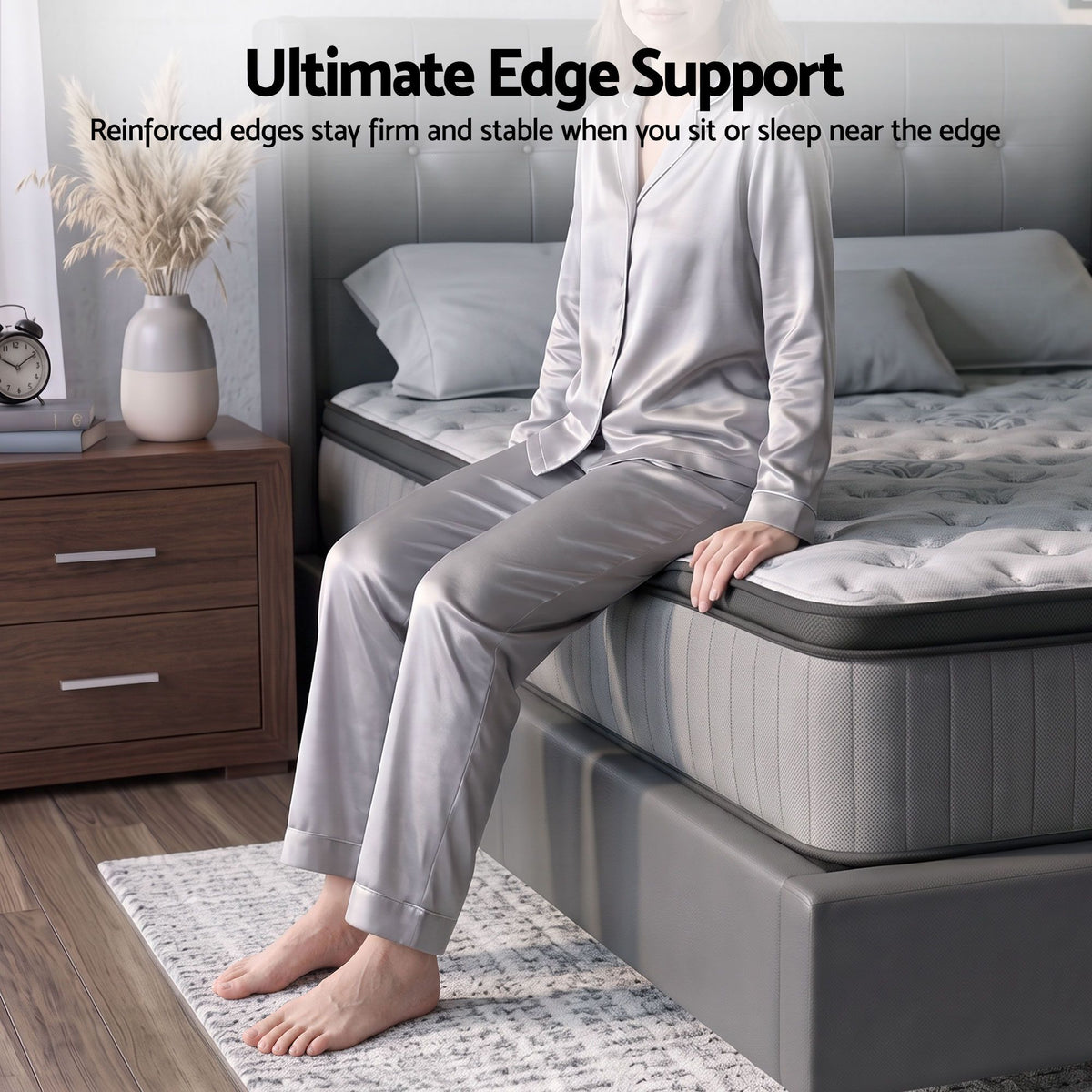 Bed Mattress Giselle 34cm Queen Giselle Bedding