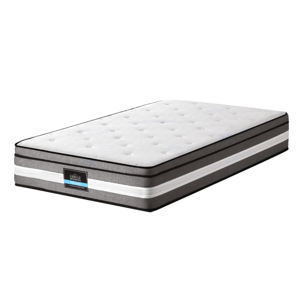 Giselle Bedding 30cm Mattress Gel Foam Pocket Spring Single Giselle Bedding