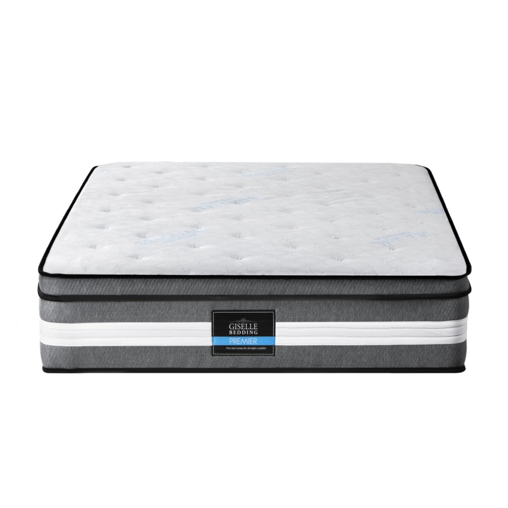 Giselle Bedding 30cm Mattress Gel Foam Pocket Spring Single Giselle Bedding