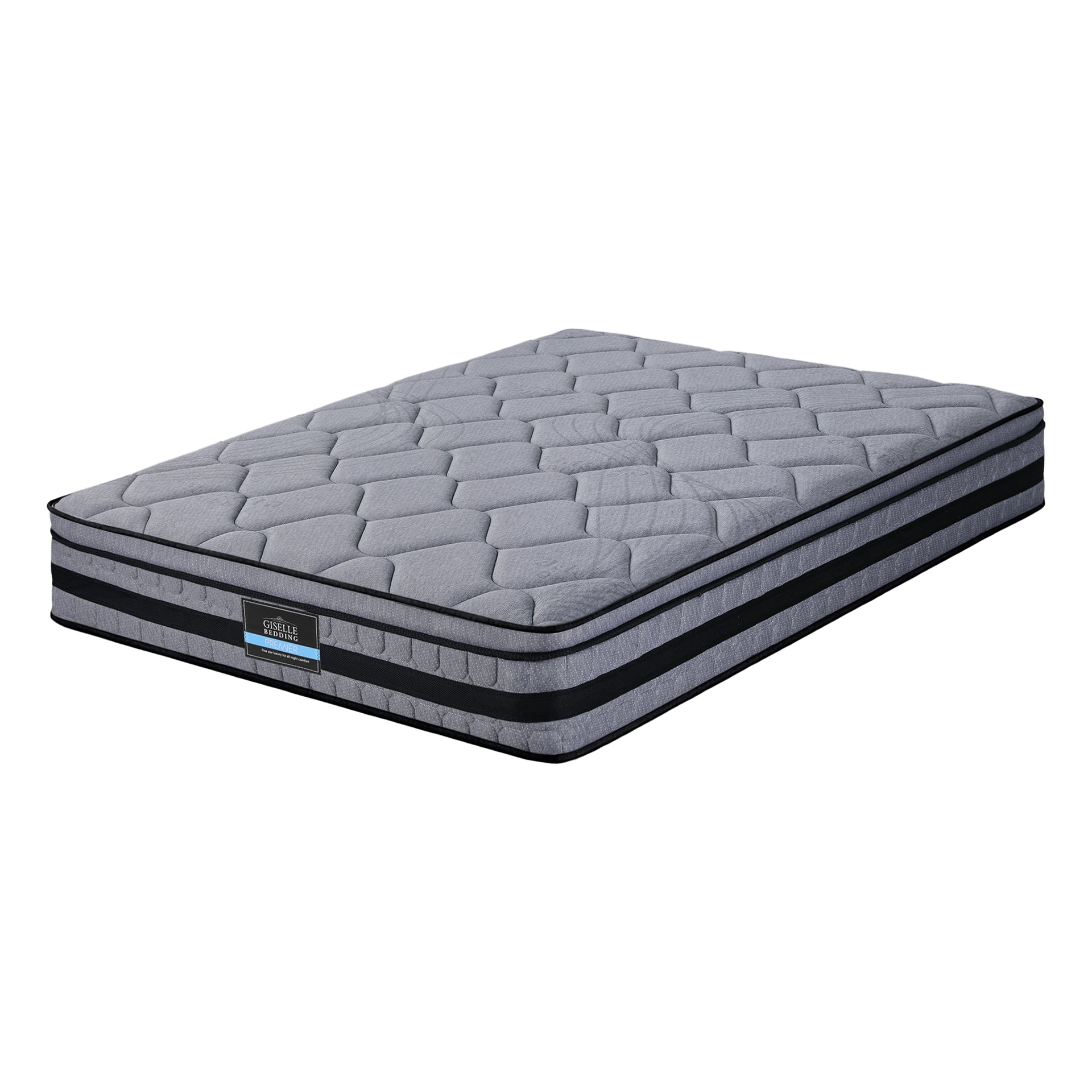 Giselle Bedding 34cm King Mattress Hybrid, Pocket Spring Bed Mattress Awezingly