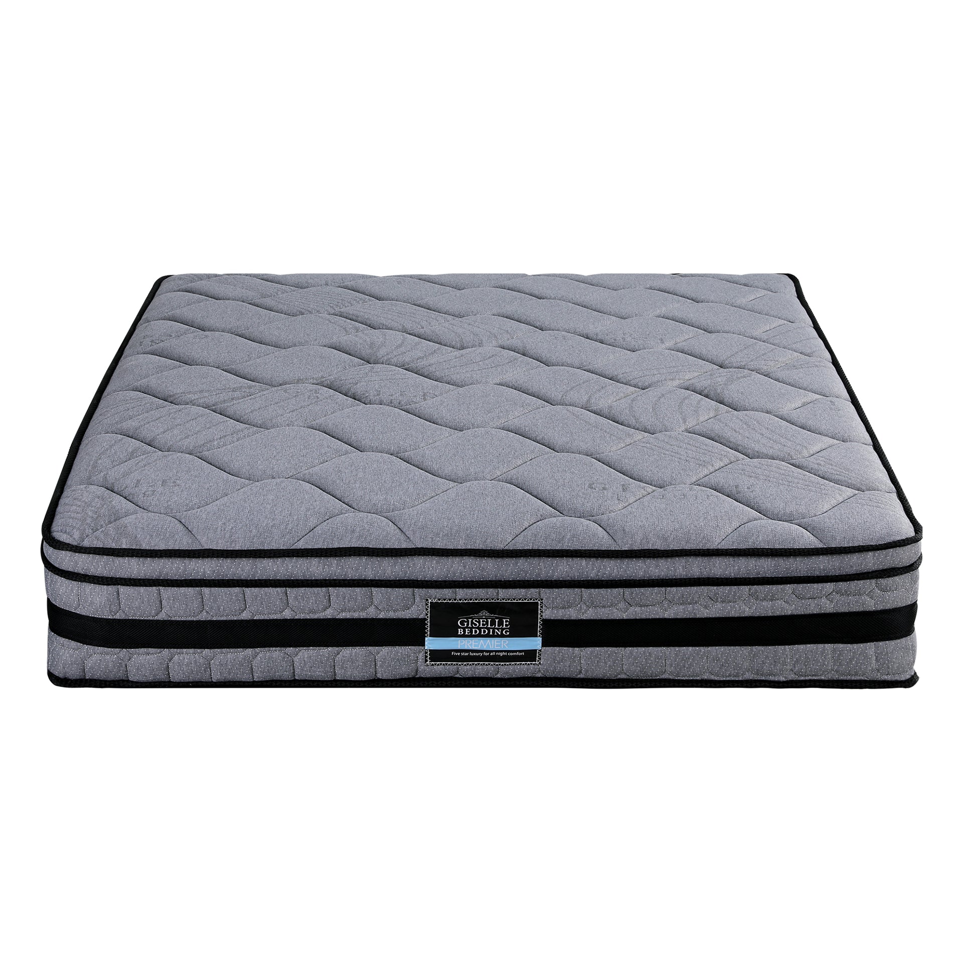 Giselle Bedding 34cm King Mattress Hybrid, Pocket Spring Bed Mattress Awezingly