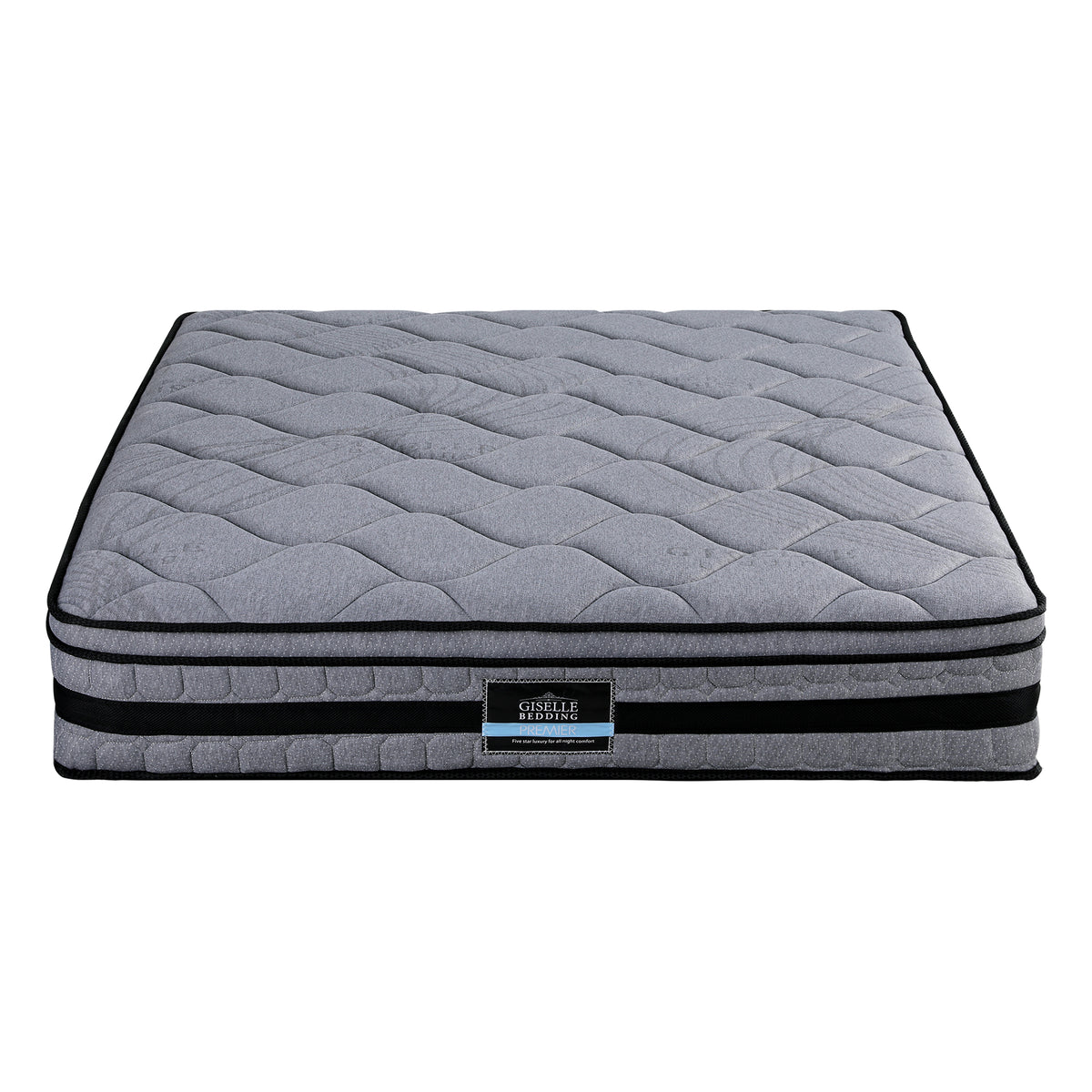 Giselle Bedding 34cm Queen Mattress Hybrid, Pocket Spring Bed Mattress Awezingly
