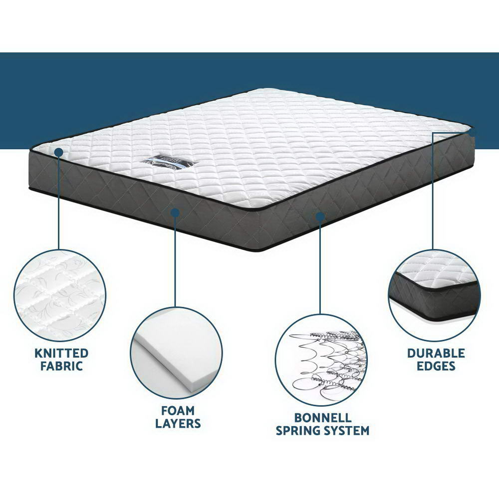Giselle Bedding Alzbeta Bonnell Spring Mattress 16cm Thick – King Single Giselle Bedding
