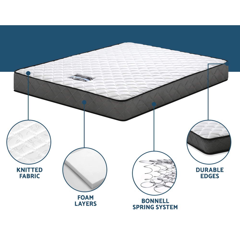 Giselle Bedding Alzbeta Bonnell Spring Mattress 16cm Thick – Single Giselle Bedding