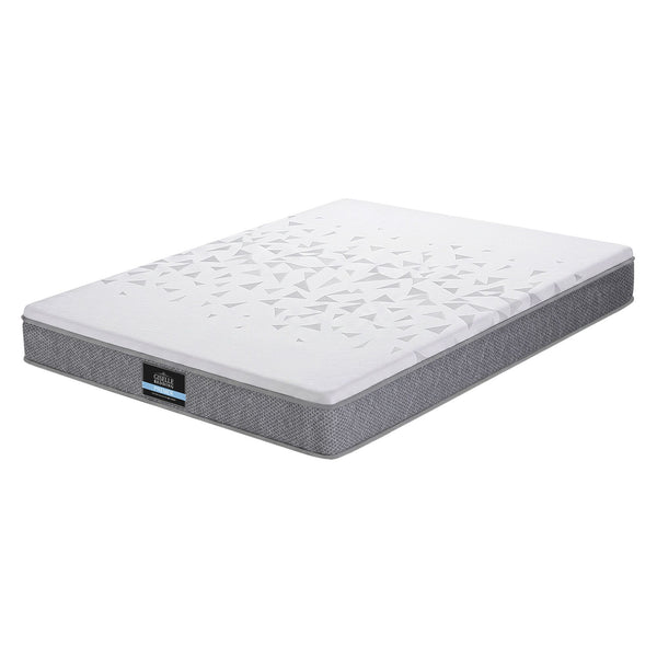 Giselle Bedding Queen Mattress 23cm Pocket Spring Mattress with Adjustable Firmness Reversible Foam Layer for Medium Firm & Firm Support Motion Isolation Bedroom Bed Giselle Bedding