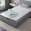 Giselle Bedding Single Mattress 23cm Pocket Spring Mattress with Adjustable Firmness Reversible Foam Layer for Medium Firm & Firm Support Motion Isolation Bedroom Bed