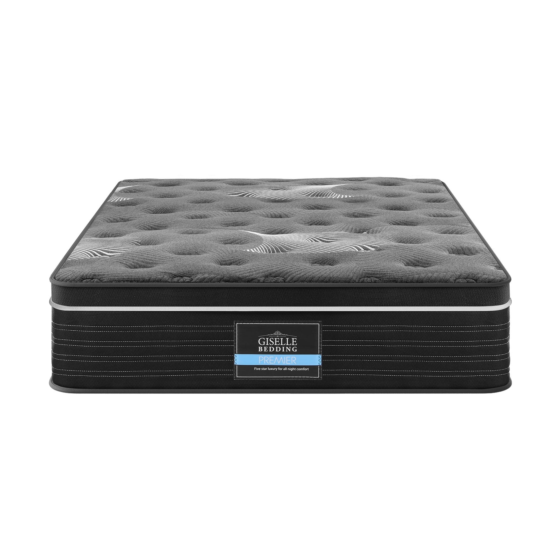 Giselle Bedding 35cm Mattress Graphene Memory Foam Medium Firm Euro Top Mattresses King Single Awezingly