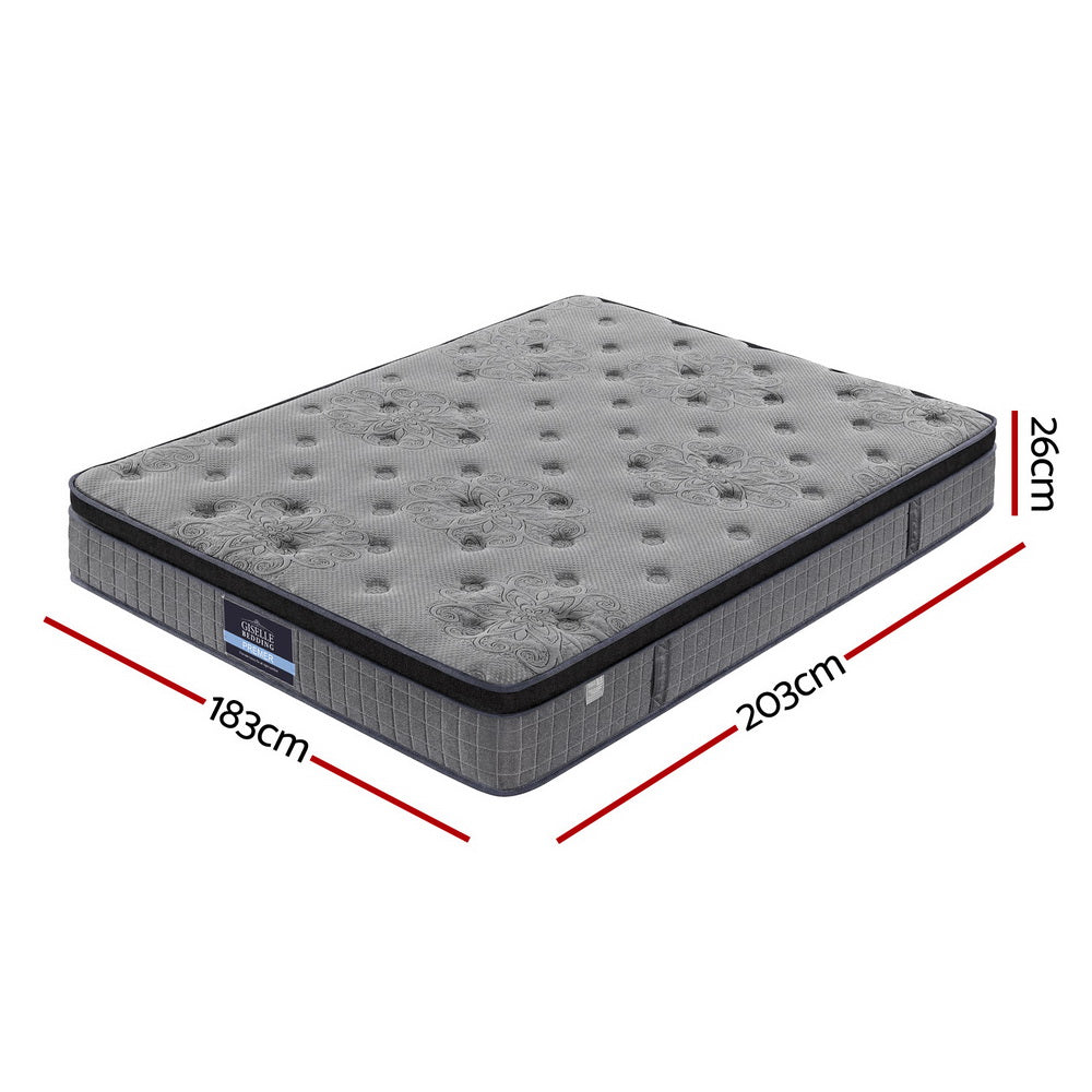 26cm Giselle Mattress King Latex Foam Mattresses Awezingly