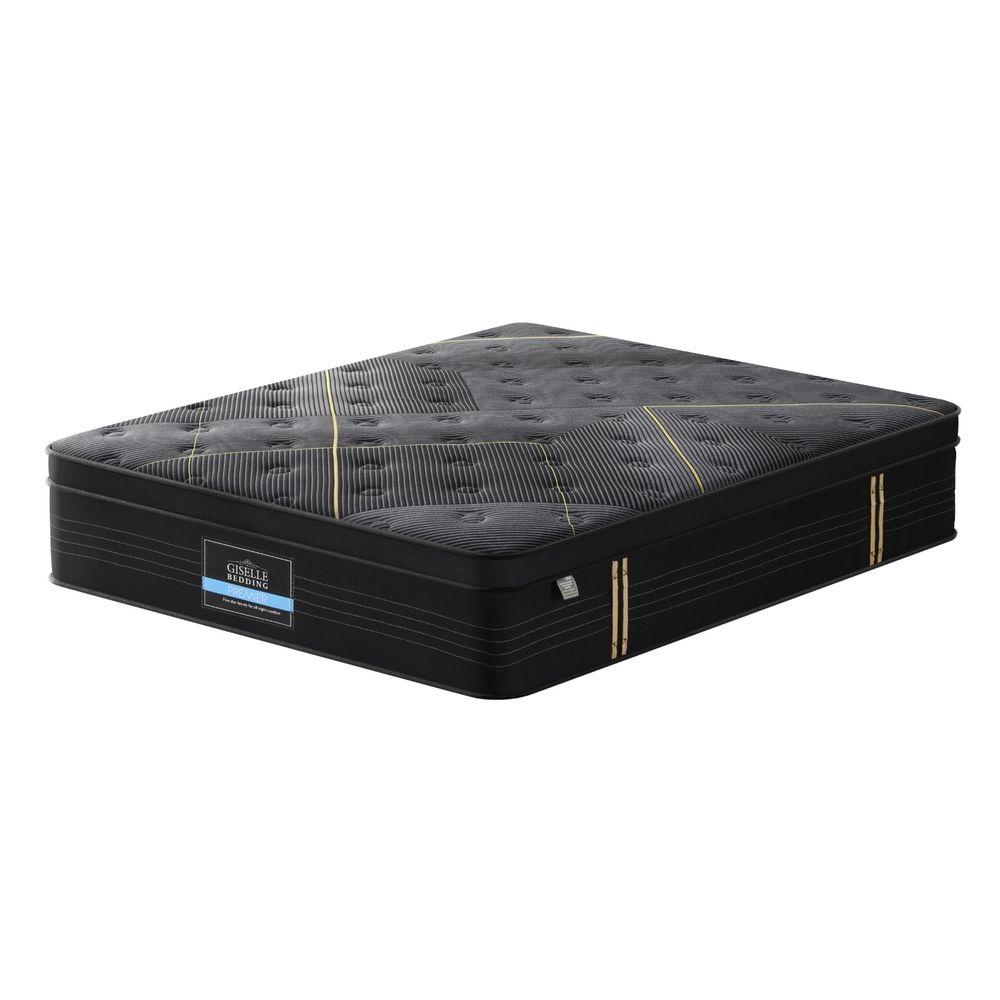 35cm Giselle Mattress King Bed Bamboo Pocket Firm Foam Giselle Bedding