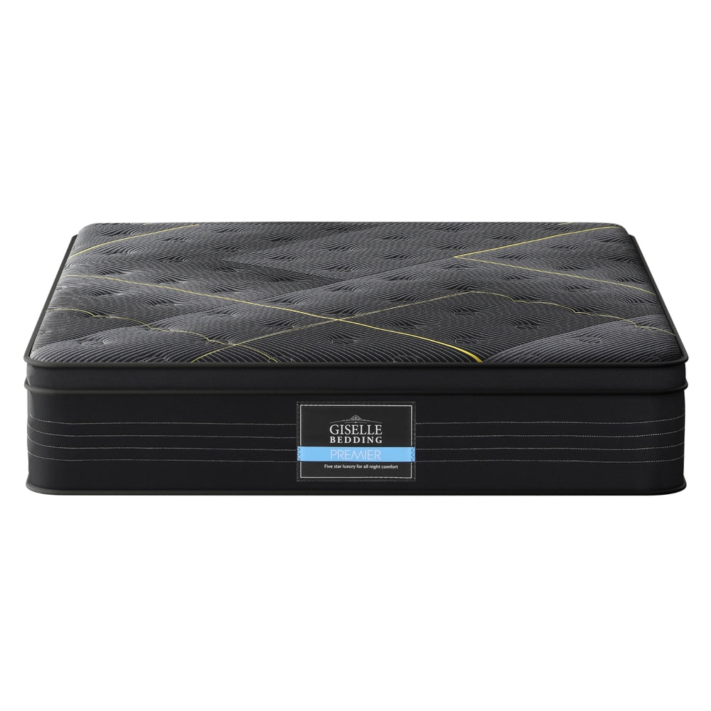 35cm Giselle Mattress King Bed Bamboo Pocket Firm Foam Awezingly