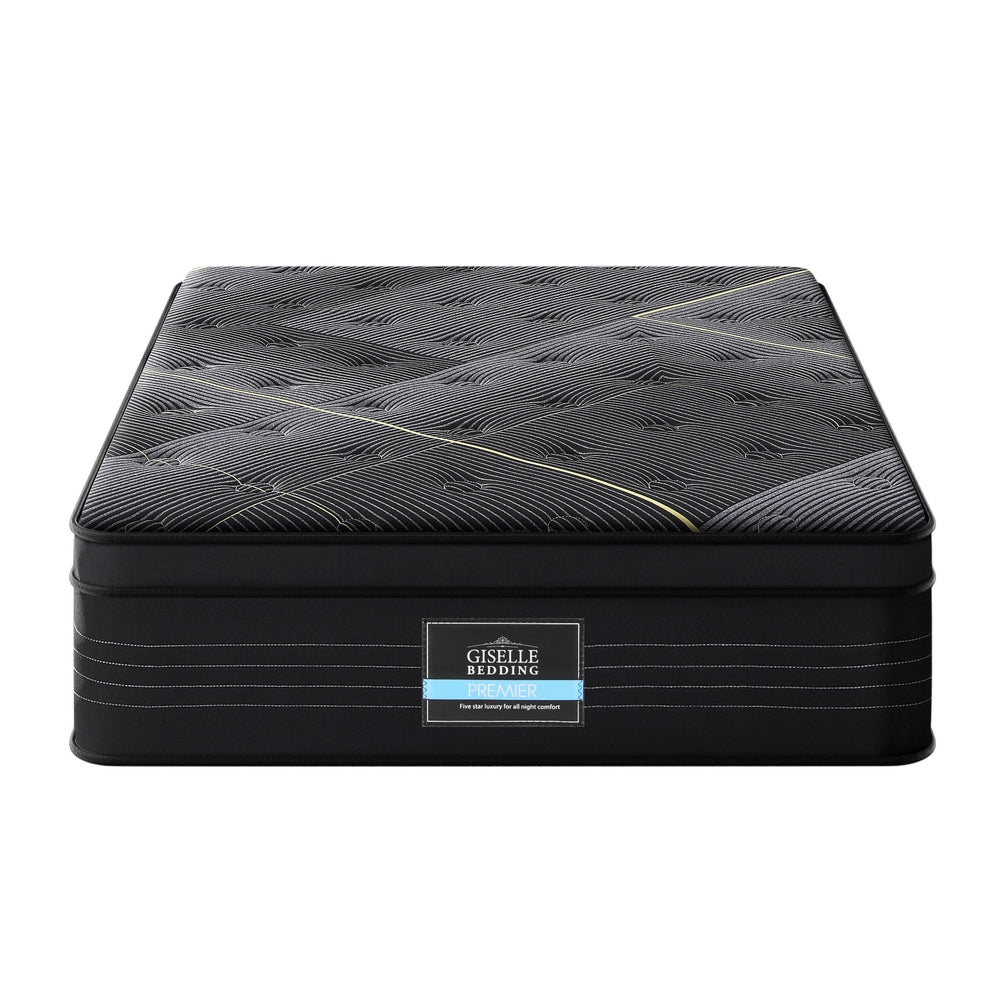 35cm Giselle Mattress King Single Bed Bamboo Pocket Firm Foam Giselle Bedding