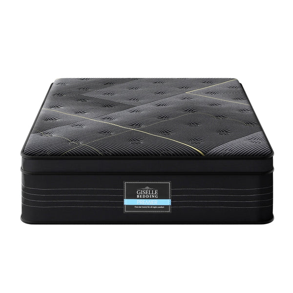35cm Giselle Mattress King Single Bed Bamboo Pocket Firm Foam Giselle Bedding