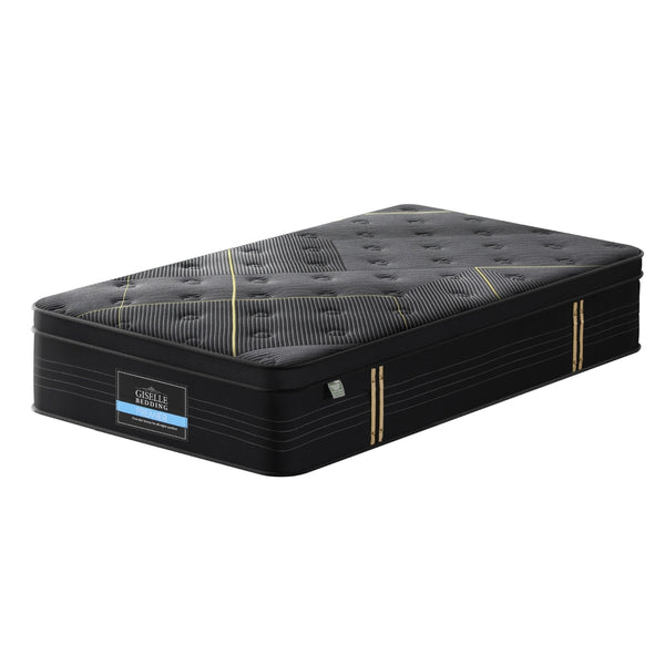 35cm Giselle Mattress King Single Bed Bamboo Pocket Firm Foam Giselle Bedding