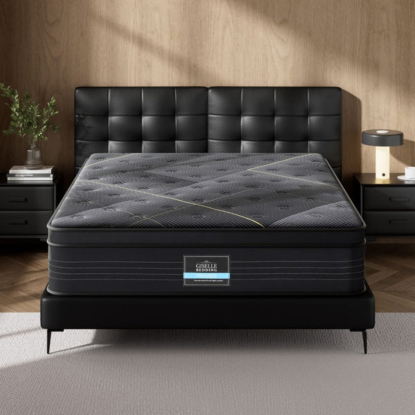 35cm Giselle Mattress Queen Bed Bamboo Pocket Firm Foam Giselle Bedding