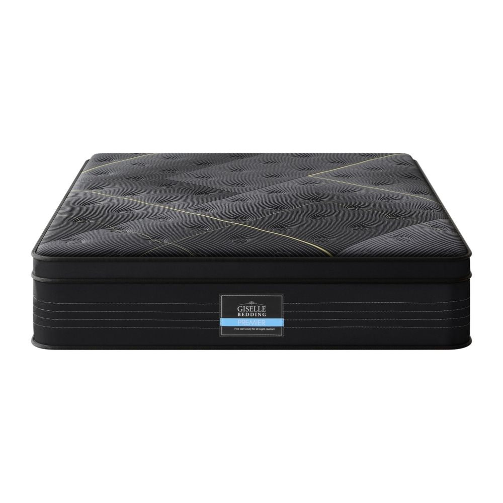 35cm Giselle Mattress Queen Bed Bamboo Pocket Firm Foam Giselle Bedding