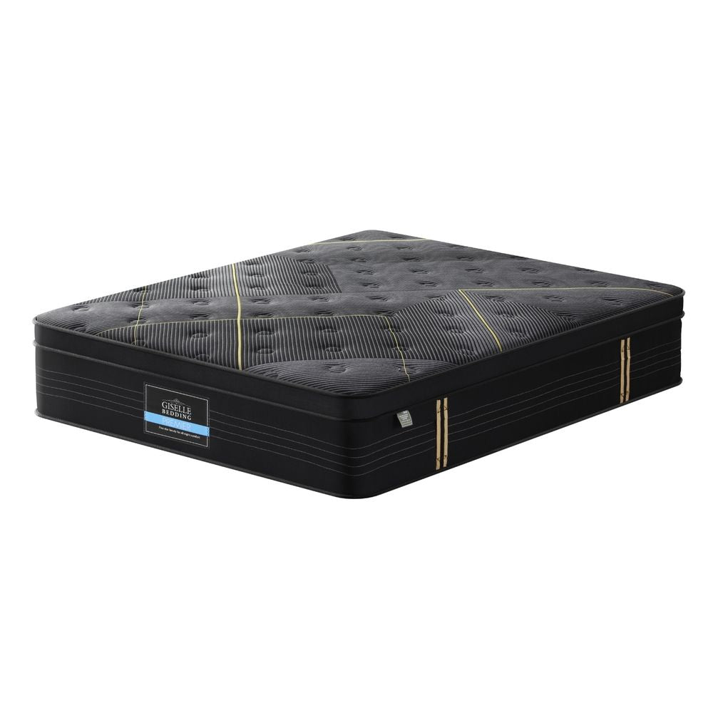 35cm Giselle Mattress Queen Bed Bamboo Pocket Firm Foam Giselle Bedding