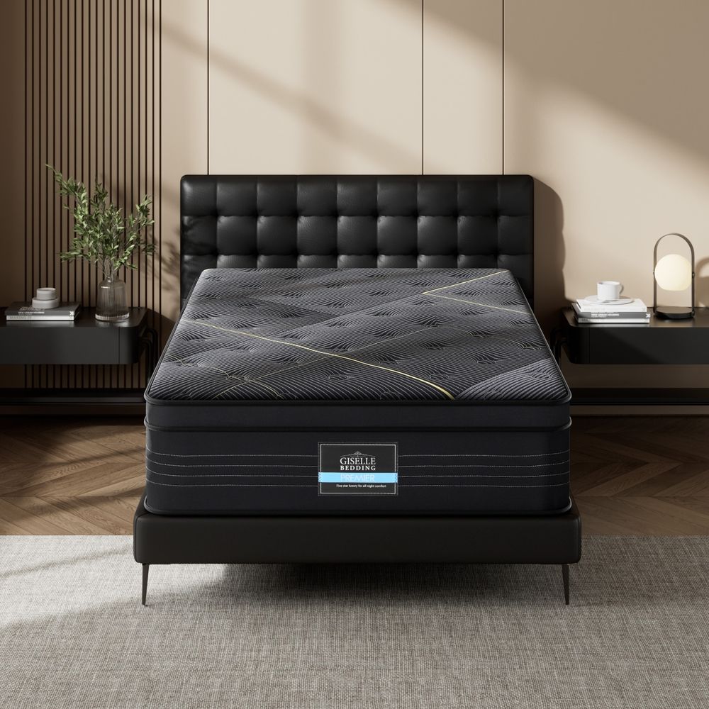 35cm Giselle Mattress Single Bed Bamboo Pocket Firm Foam Giselle Bedding