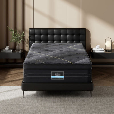 35cm Giselle Mattress Single Bed Bamboo Pocket Firm Foam