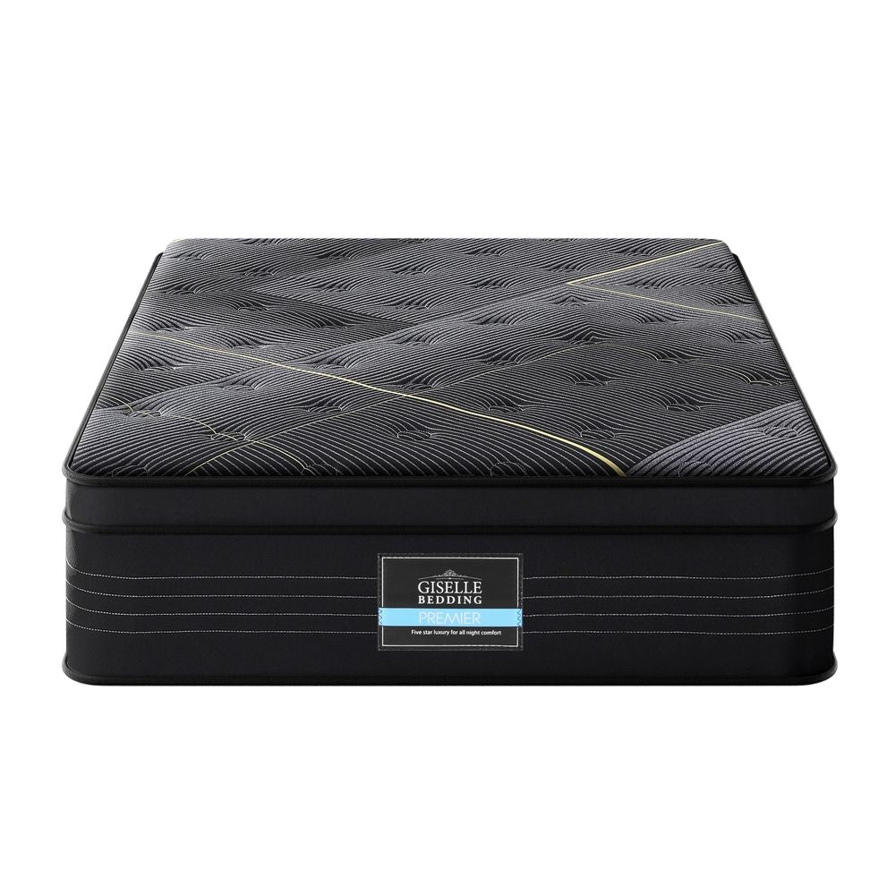 35cm Giselle Mattress Single Bed Bamboo Pocket Firm Foam Giselle Bedding