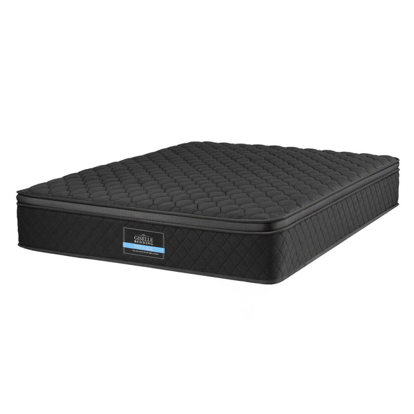 Giselle Bedding Mattress 34cm 5-Zone Pocket Spring Egg-crate Memory Foam Queen Giselle Bedding