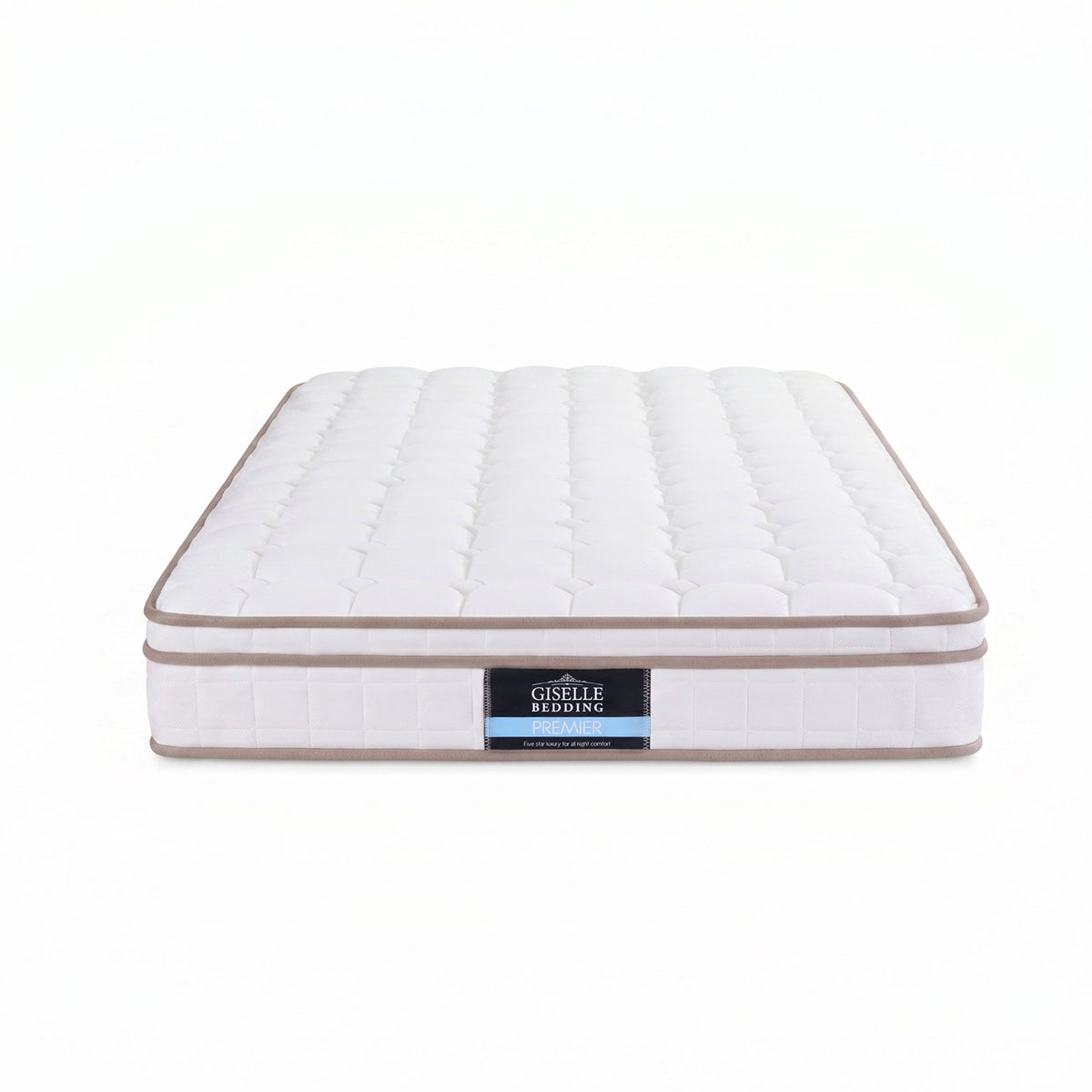 Giselle 20cm Firm Single Mattress Pocket Spring for Bedroom or Guest Room Awezingly