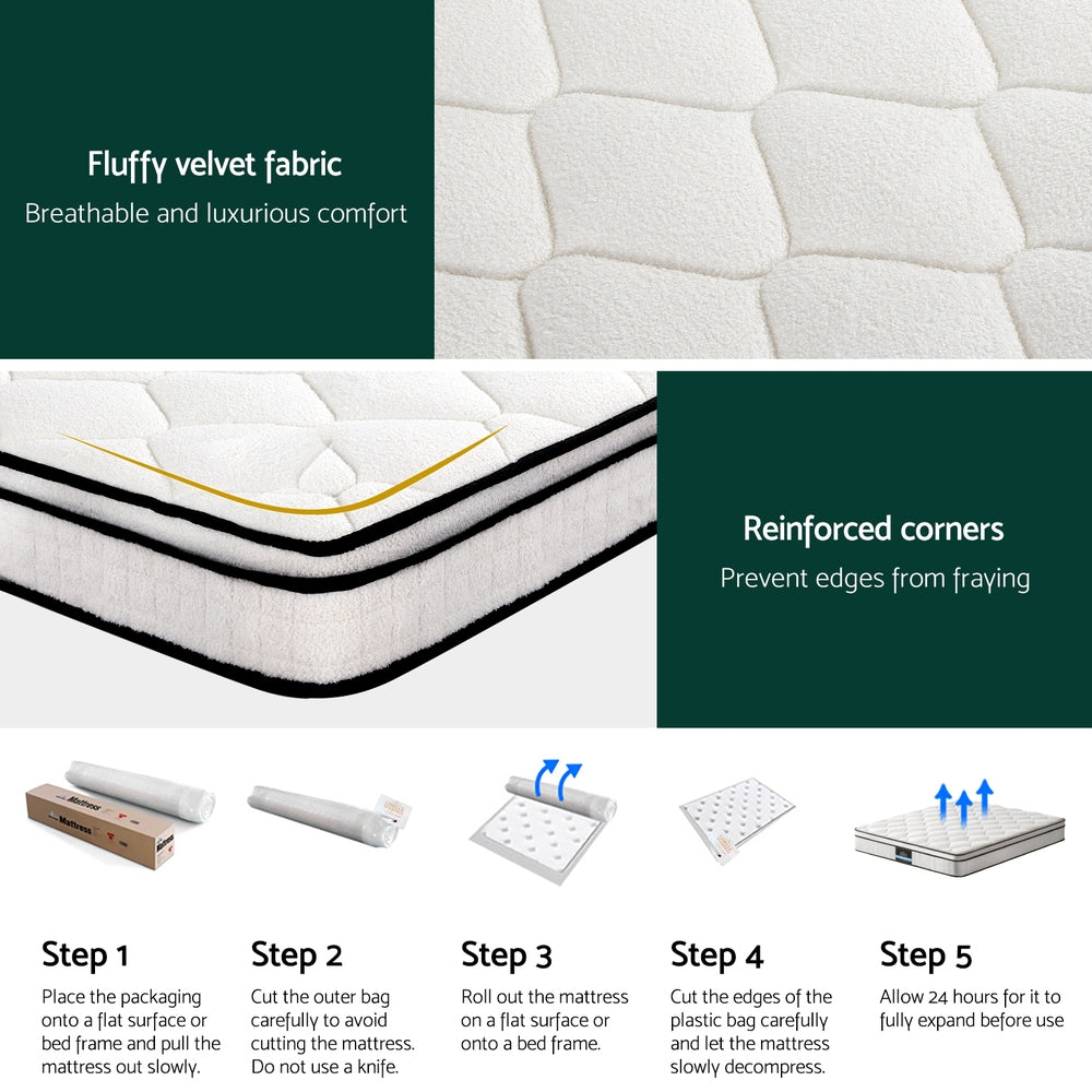 22cm Giselle Mattress King Size Awezingly
