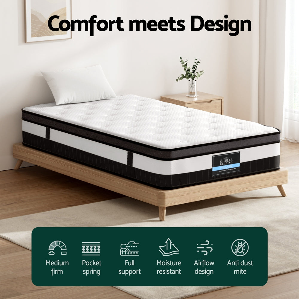 30cm Giselle Mattress KS Size Awezingly