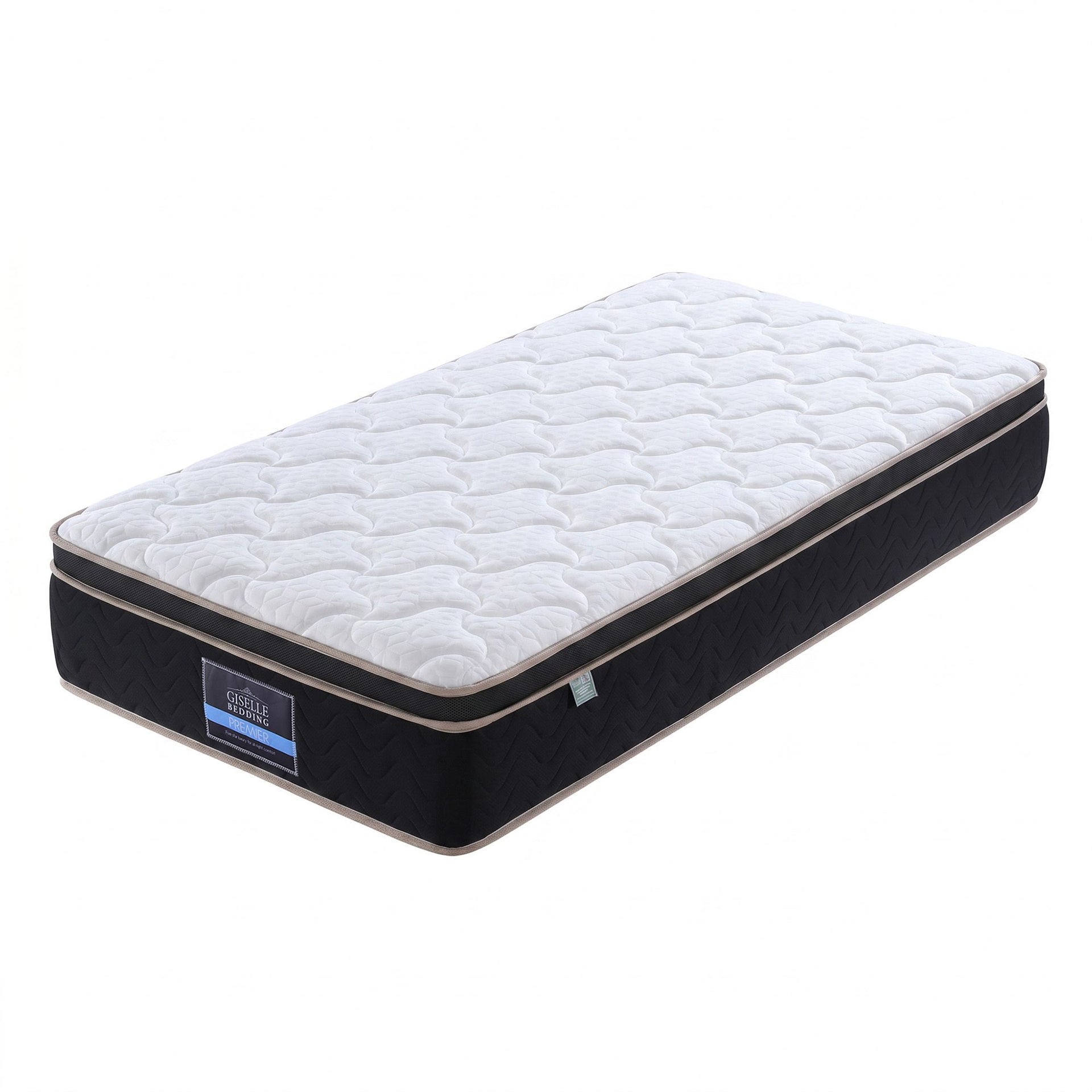 Giselle 35cm Single Mattress Firm with Copper Memory Foam and Edge Support Awezingly