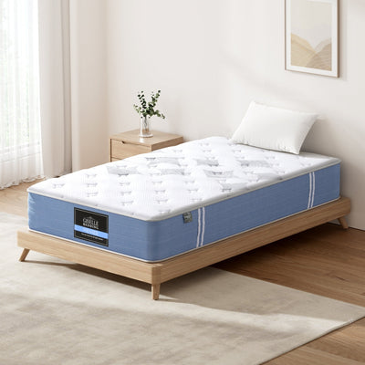 25cm Giselle Mattress King Single Bed Pocket Spring Mattresses