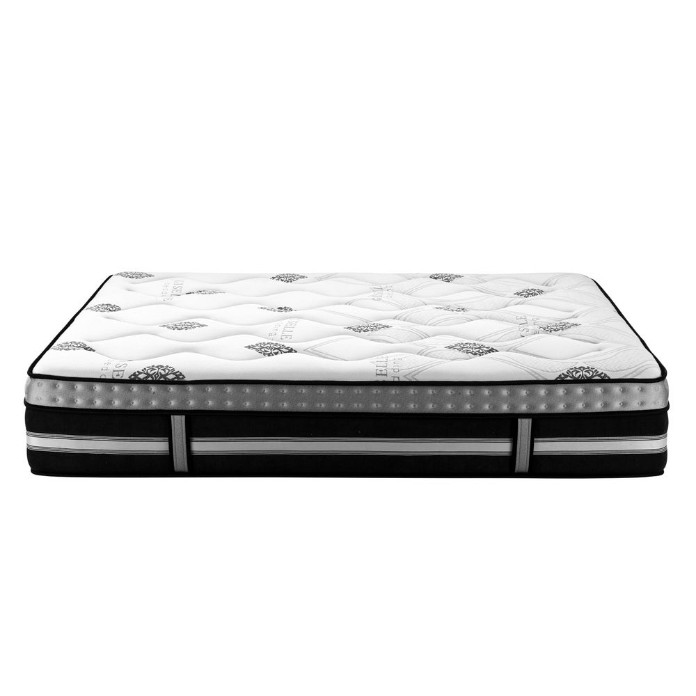 Giselle Bedding Galaxy Euro Top Cool Gel Pocket Spring Mattress 35cm Thick Double Giselle Bedding