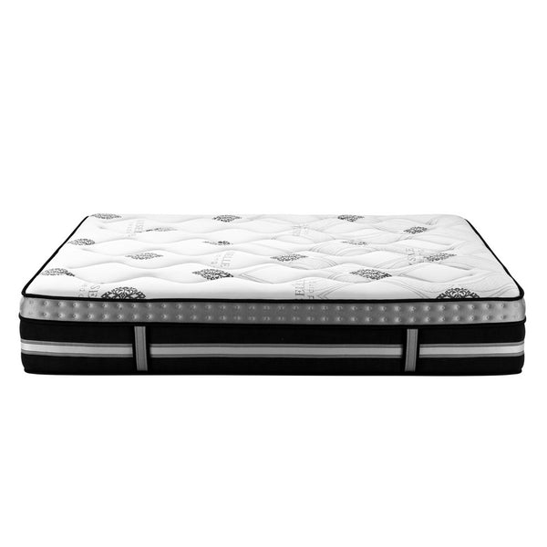 Giselle Bedding Galaxy Euro Top Cool Gel Pocket Spring Mattress 35cm Thick King Giselle Bedding