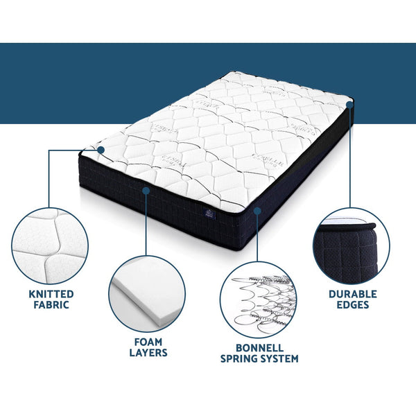 Giselle Bedding Glay Bonnell Spring Mattress 16cm Thick – King Single Giselle Bedding
