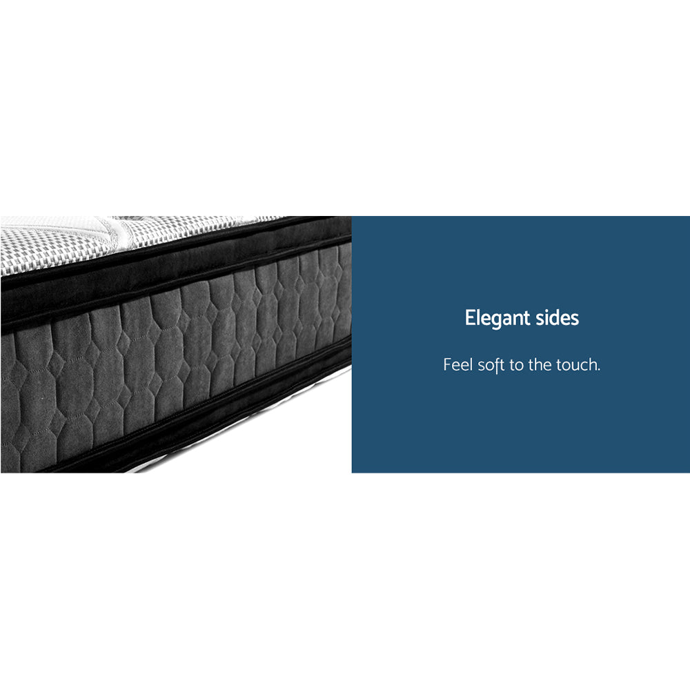 Giselle Bedding Luna Euro Top Cool Gel Pocket Spring Mattress 36cm Thick – Single Giselle Bedding