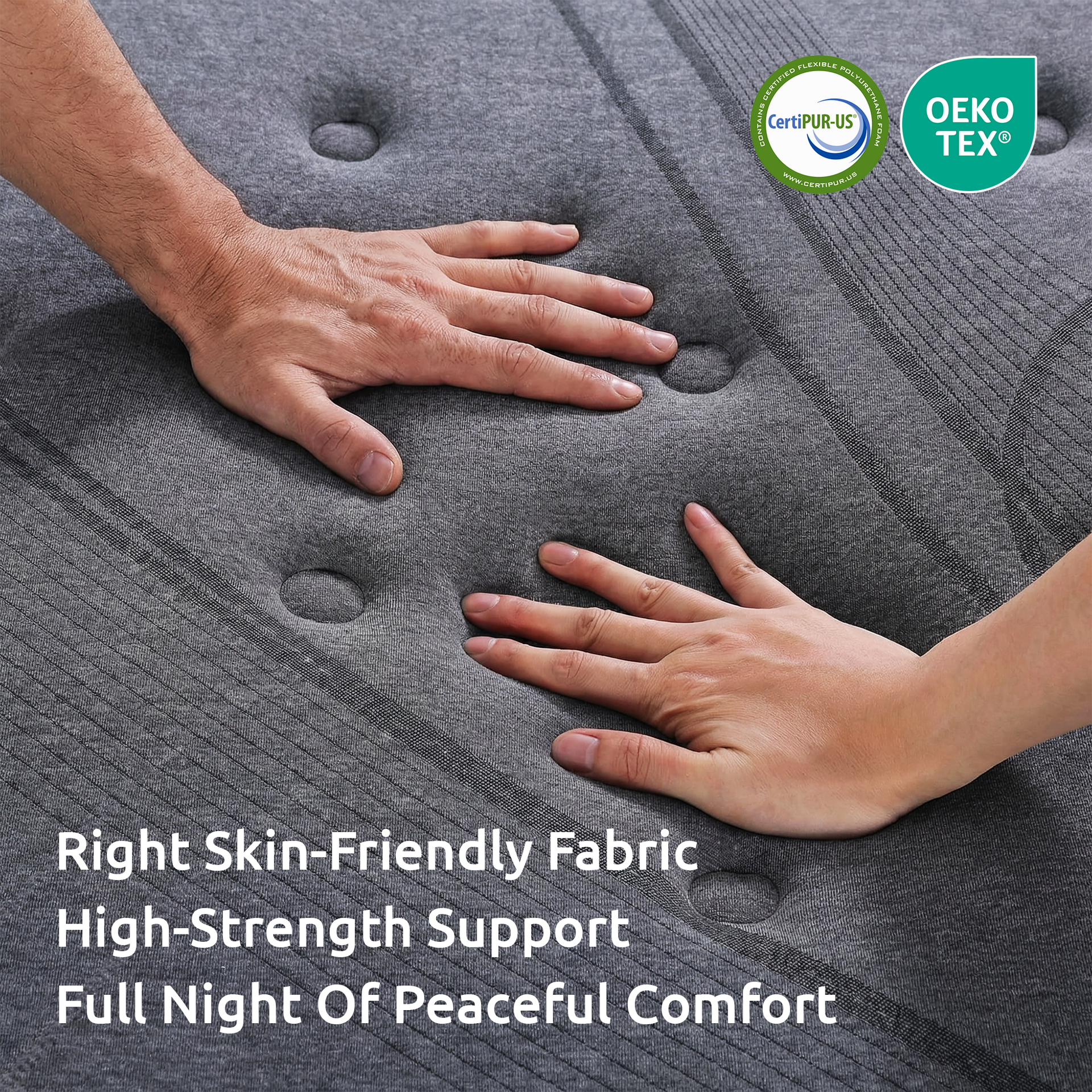 Levitex 33 cm Mattress 8.0 Extra Firm 7-Zone Pocket Spring Mattress with Dual-Row Edge Support & Breathable Knit Cover Queen Awezingly