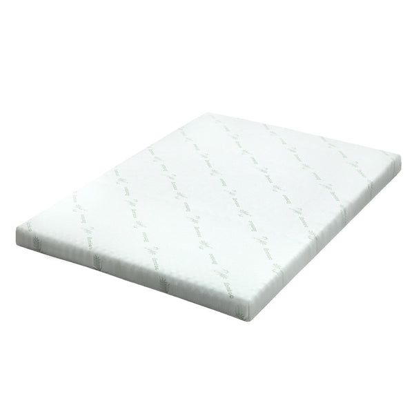 Giselle Bedding Memory Foam Mattress Topper Cool Gel Bed Mat Bamboo 10cm King Does Not Apply
