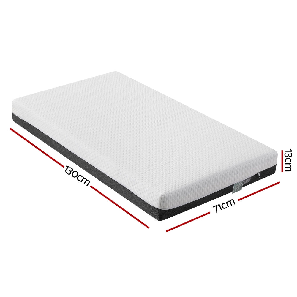 13cm Giselle Baby Cot Mattress Gel Foam Awezingly