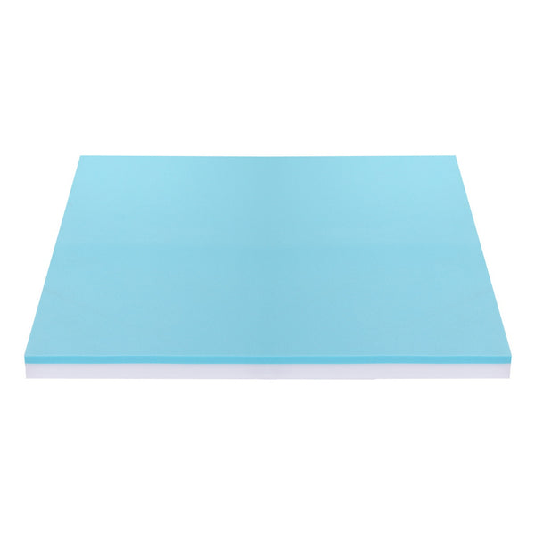 Giselle 8cm Memory Foam Mattress Topper Gel Dual Layer Foam Bamboo King Giselle Bedding