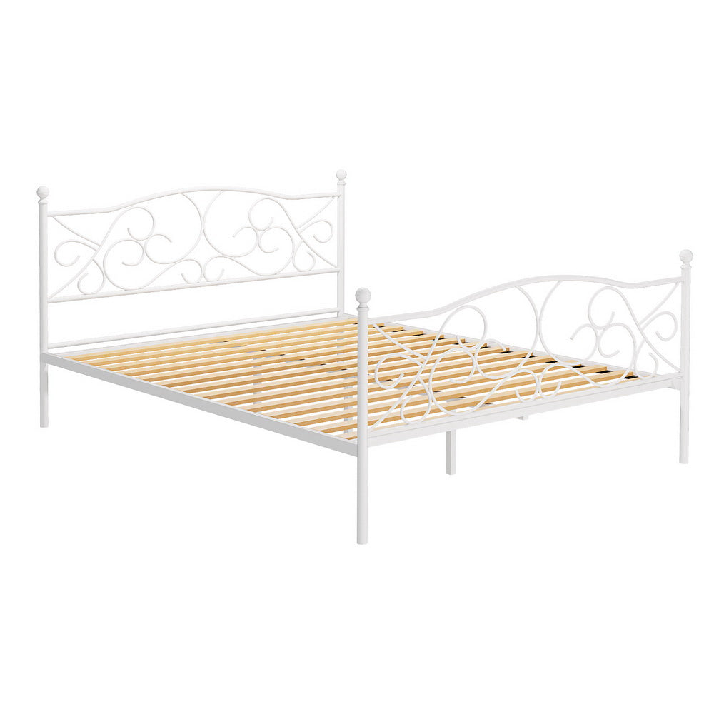 Artiss Bed Frame Queen Size Metal Frame GROA Artiss